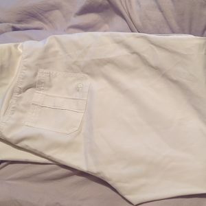 Women's White Scrub Pants